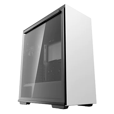 Deepcool Gamerstorm Macube 310P ATX Computer Case - ABS+SPCC+Tempered Glass, 7+2 Expansion Slots, 165mm CPU Cooler Height - White | GS-ATX-MACUBE310P-WHG0P