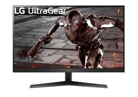 LG UltraGear 31.5'' FHD Gaming Monitor, VA Panel Display, 165Hz Refresh Rate & 1ms MBR Response Time, NVIDIA G-SYNC Compatible, 16.7M Color Depth, HDR 10, HDMI x1, DP x1 | 32GN50R-B