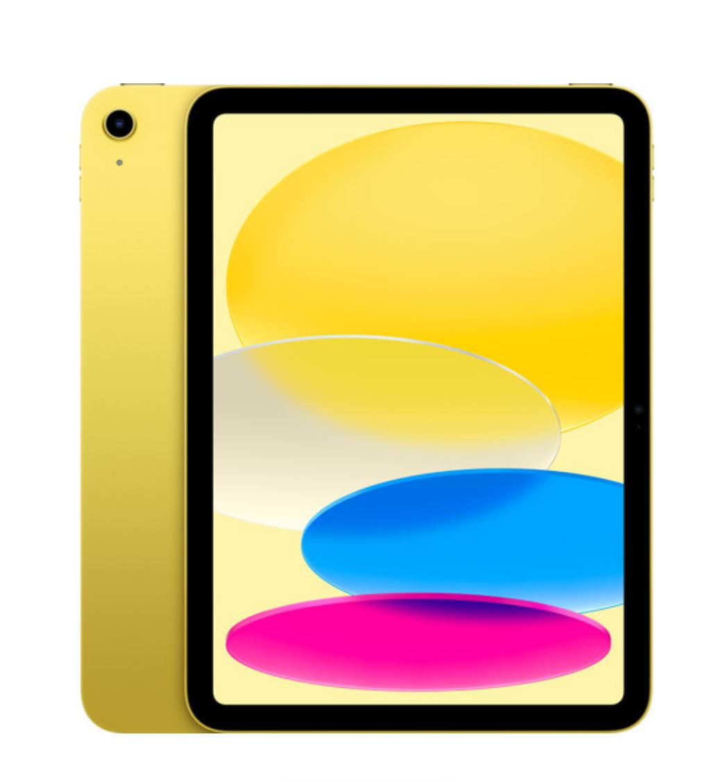 Apple 10.9" iPad 10th Gen 64GB Wifi, Yellow | MPQ23LL/A