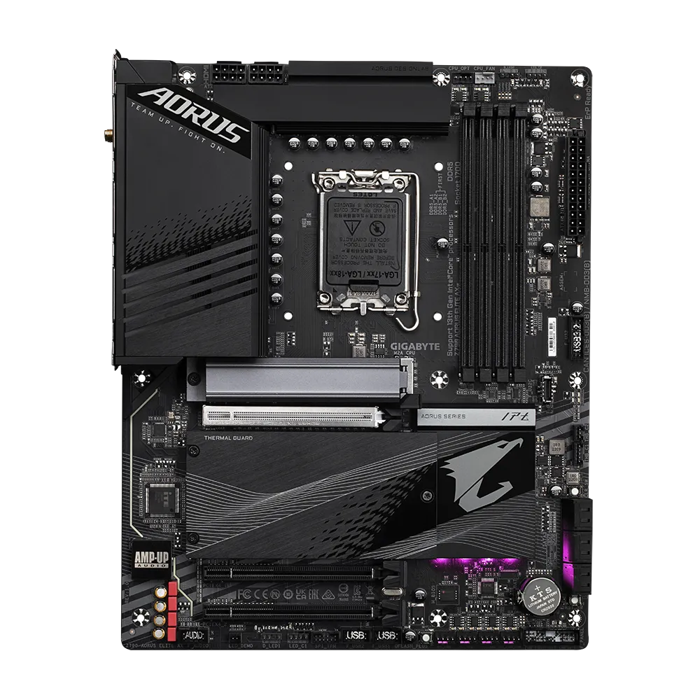 GIGABYTE Z790 AORUS ELITE rev. 1.0 LGA1700 4 x DDR5 DIMM | Z790-AORUS-ELITE