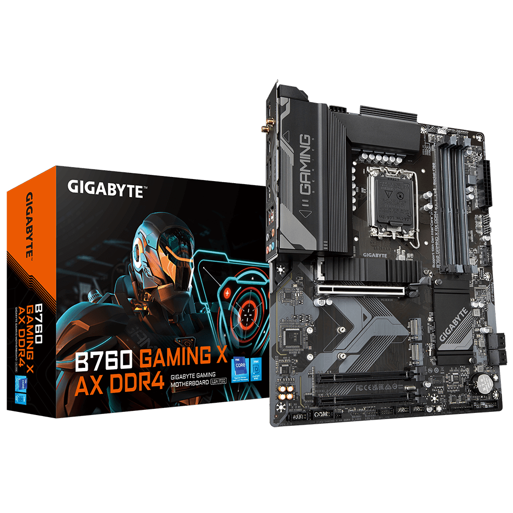 GIGABYTE 760 GAMING X LGA1700 4x DDR5 DIMM | B760 GAMING X