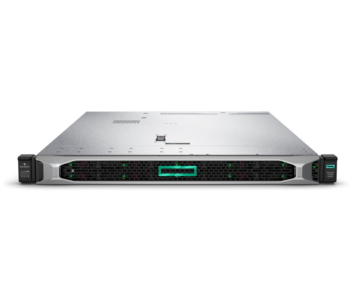 HPE ProLiant DL360 Gen10 Server Intel® Xeon® Scalable 4208 (8 core, 2.1 GHz, 85W),16GB (1 X 16GB) RDIMM,NO HDD,Ethernet 1Gb 4-port 366FLR Adapter,Smart Array P408i-a/2GB and Smart Storage Battery,1 x HPE 500W Flex Slot Platinum hot-plug power supply (P19774-B21) | SS-HPH1100021