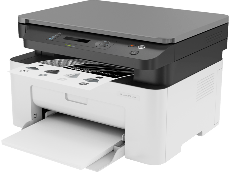 HP Laser MFP 135w Wireless Monochrome Laser Printer | 4ZB83A