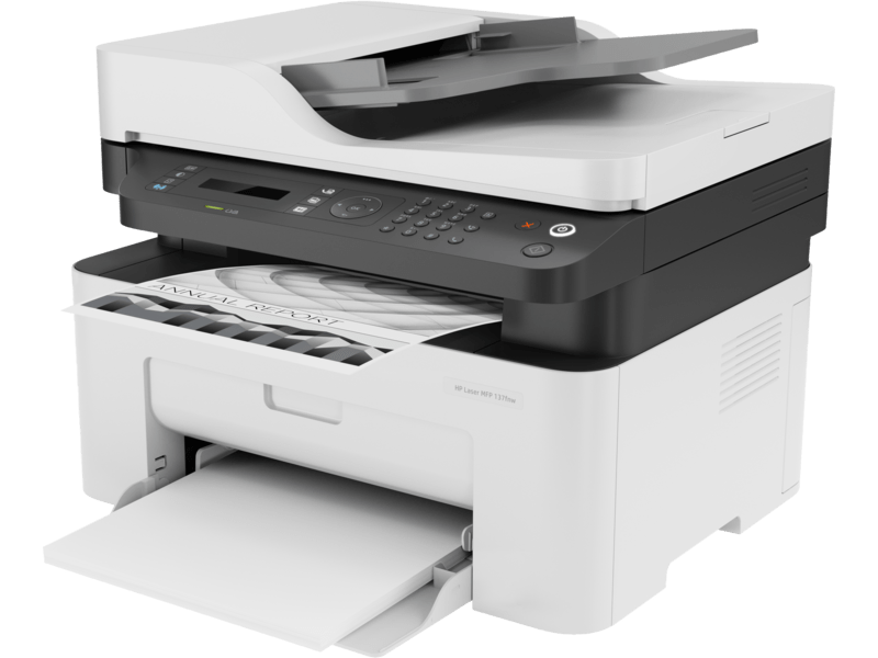 HP Laser MFP 137fnw Wireless Monochrome Laser Printer | 4ZB84A