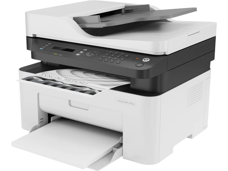 HP Laser MFP 137fnw Wireless Monochrome Laser Printer | 4ZB84A