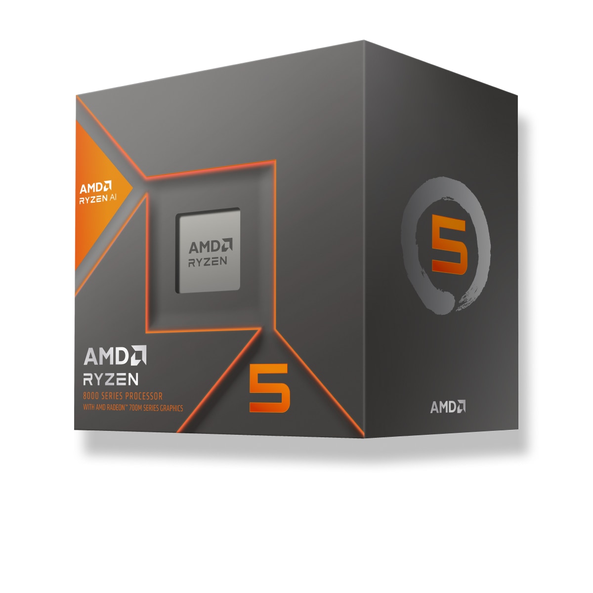 AMD Ryzen 5 8600G Desktop Processor 6 Cores & 12 Threads, 5GHz | 100-100001237BOX