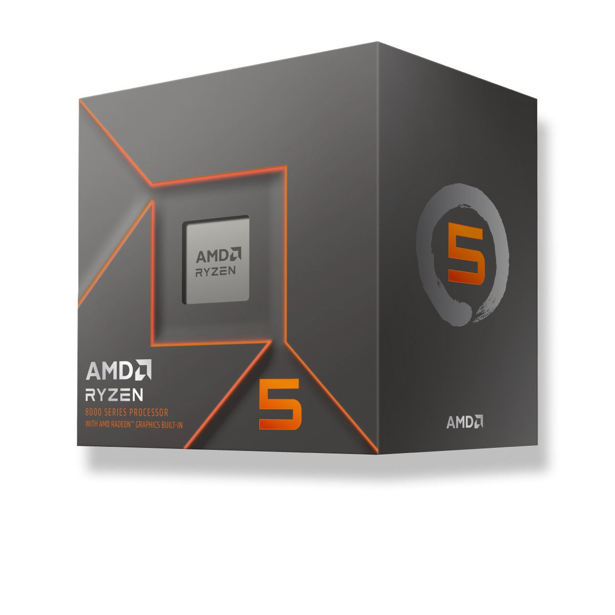 AMD Ryzen 5 8500G AM5 CPU Processor, 6 Cores & 12 Threads, Up to 5 GHz | 100-100000931BOX