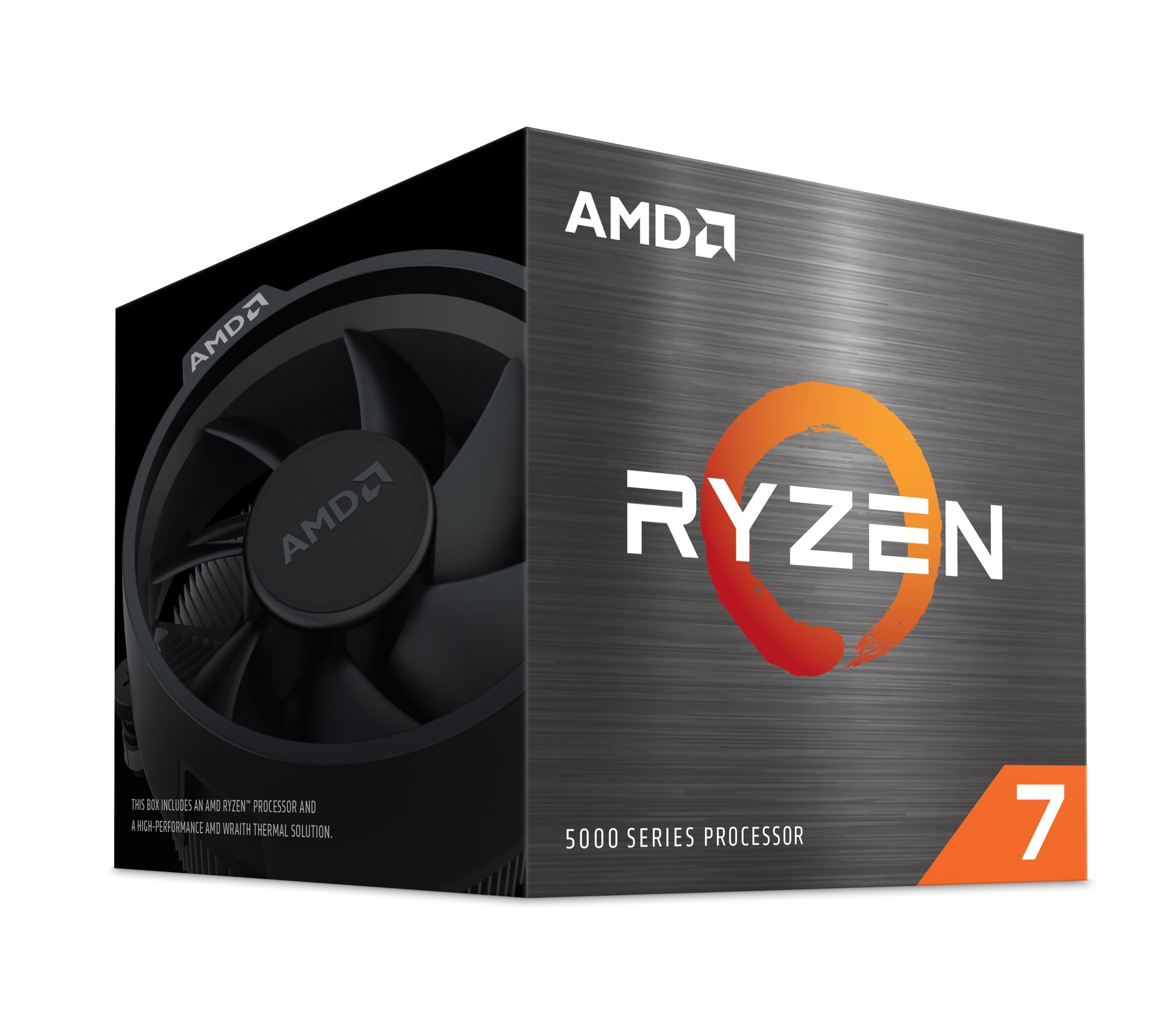 AMD Ryzen 7 5700 3.7 GHz AM4 Desktop Processor, 8 Cores & 16 Threads, 4.6 GHz | 100-100000743BOX