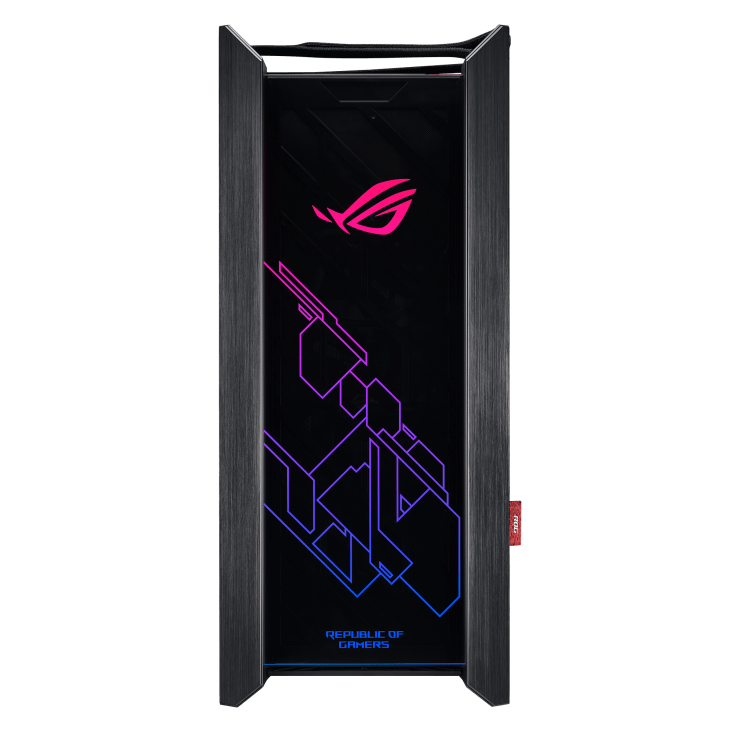 ROG Strix Helios RGB ATX/EATX mid-tower gaming case with tempered glass, aluminum frame, GPU braces, 420mm radiator support and Aura Sync |