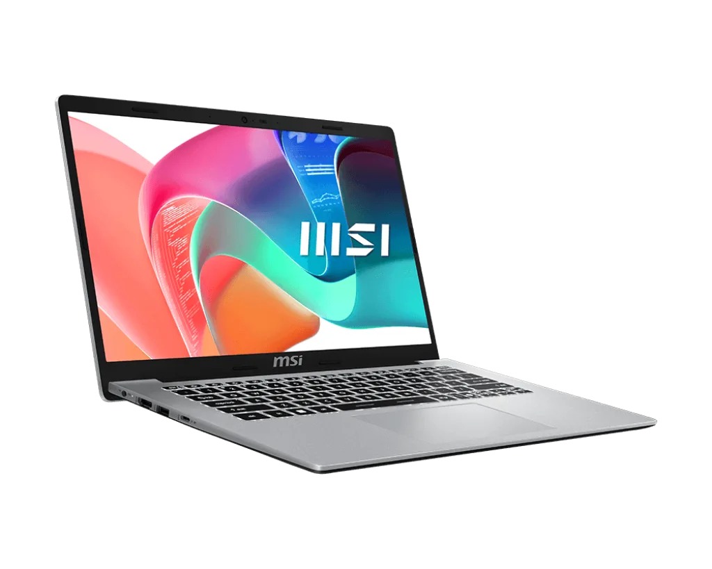 MSI MODERN 14 F13MG Intel Core i5 1335U, 8GB RAM, 512GB SSD, 14" FHD, Intel Graphics, Win 11 Home, Eng-Arab Keyboard, Silver | 9S7-14S122-053