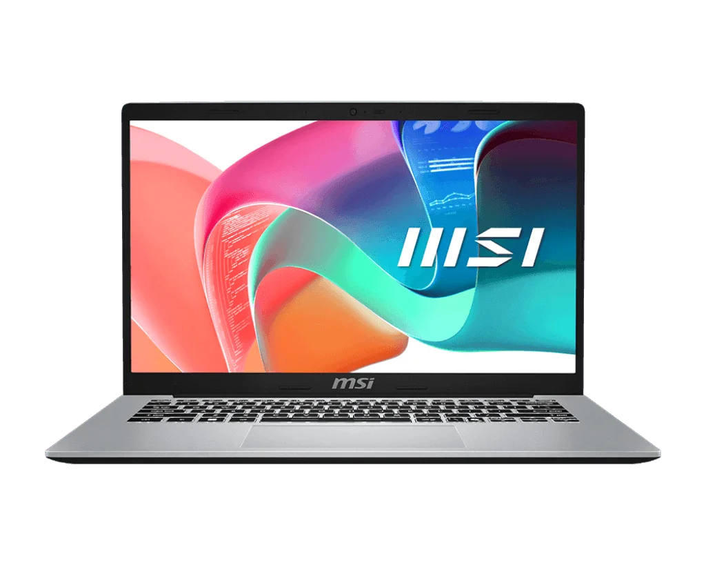 MSI MODERN 14 F13MG Intel Core i5 1335U, 8GB RAM, 512GB SSD, 14" FHD, Intel Graphics, Win 11 Home, Eng-Arab Keyboard, Silver | 9S7-14S122-053