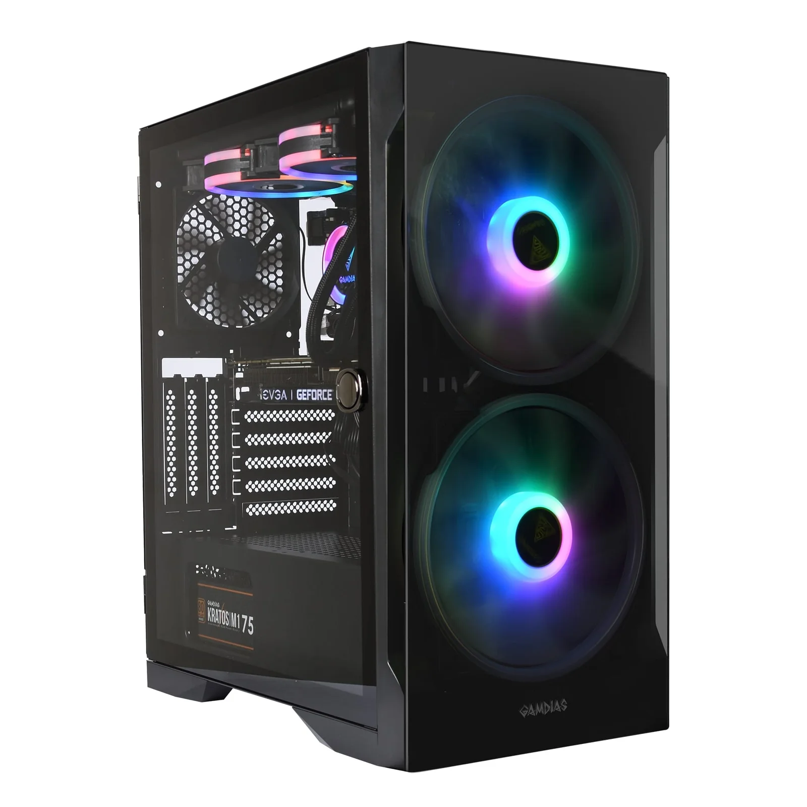 ProGenius Gaming Pc Ryzen 5 5500 ,16GB RGB Memory ,GeForce RTX 3050 ,500GB PCIe SSD ,500W psu , RGB Case