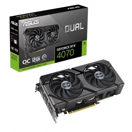 ASUS Dual GeForce RTX 4070 EVO OC Edition 12GB GDDR6X | 90YV0J15-M0NA00