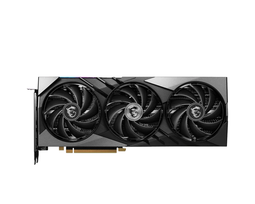 MSI GeForce RTX 4070 SUPER 12G GAMING X SLIM, CUDA CORES 7168 Units, Extreme Performance 2655 MHz | 912-V513-631