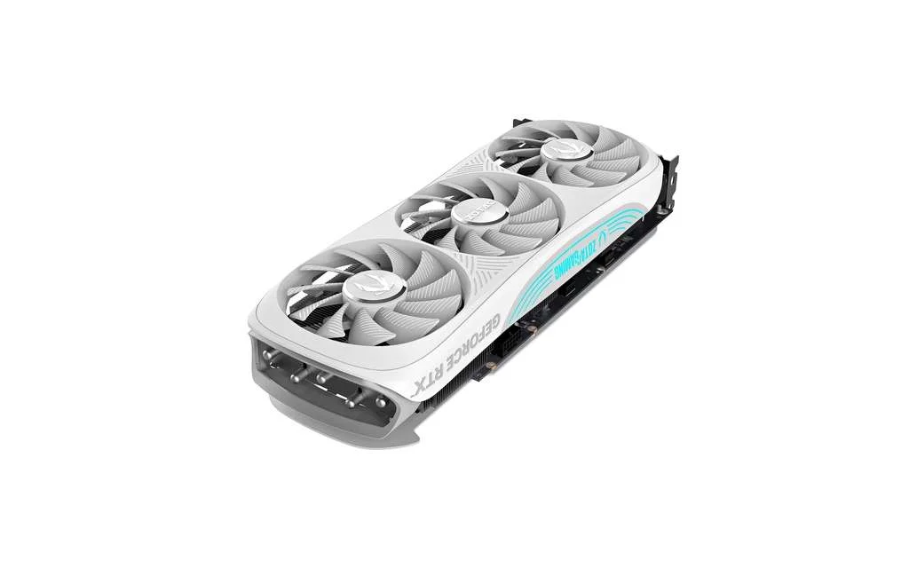 ZOTAC GAMING GeForce RTX 4070 Ti SUPER Trinity OC White Edition 16GB GDDR6X | ZT-D40730Q-10P