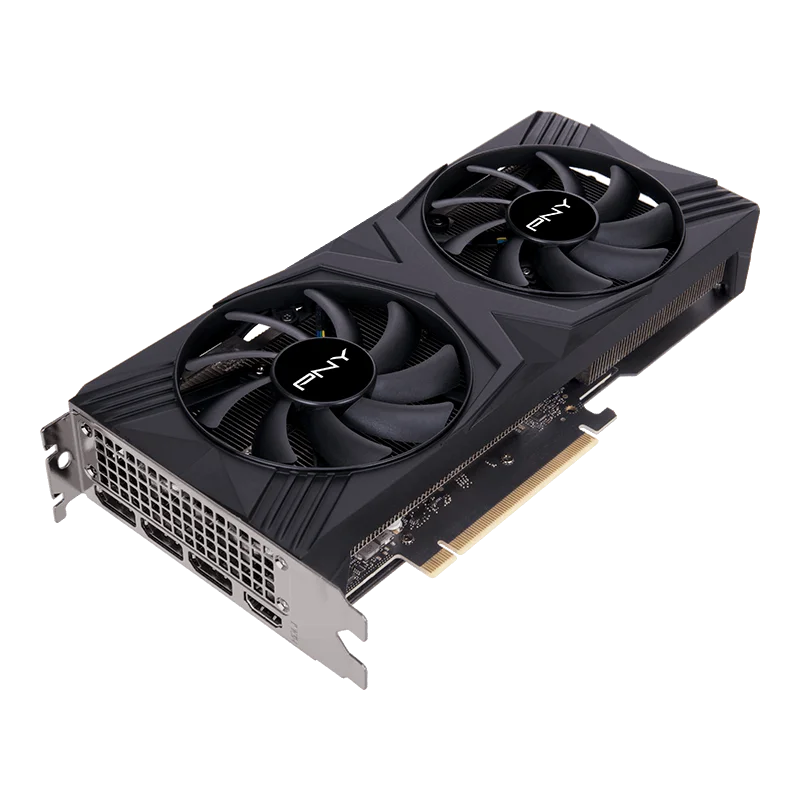 PNY GeForce RTX 4060 Ti 8GB VERTO Dual Fan DLSS 3, CUDA Cores 4352, DisplayPort 1.4a (x3), HDMI 2.1, PCI-Express 4.0 x16, DisplayPort 1.4a (x3), HDMI 2.1 | VCG4060T8DFXPB1