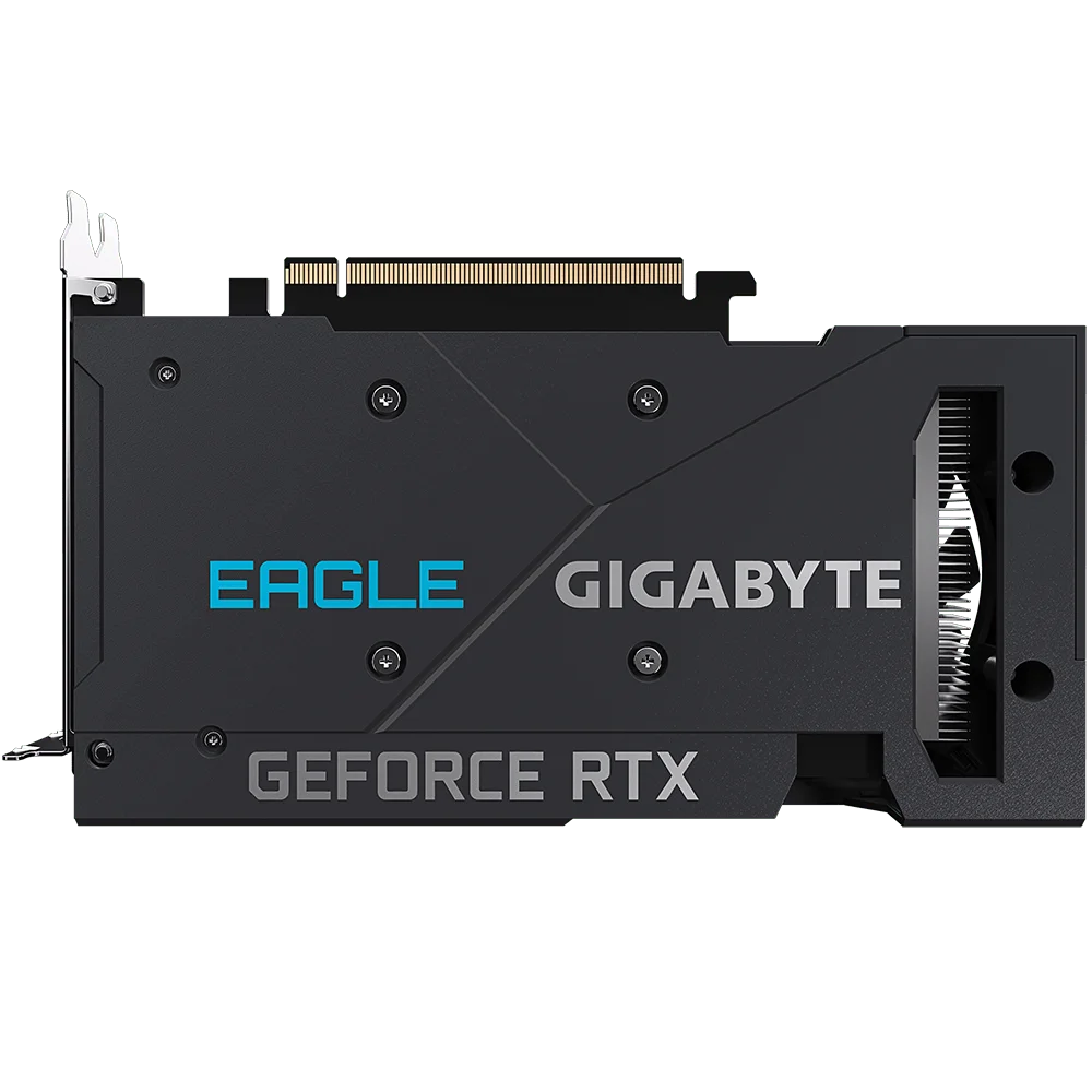 Gigabyte RTX 3050 Eagle OC 8G Graphics Card, 8GB GDDR6 128 Bit GDDR6, 2X Windforce Fans, 2560 Cuda Cores | GV-N3050EAGLE OC-8GD