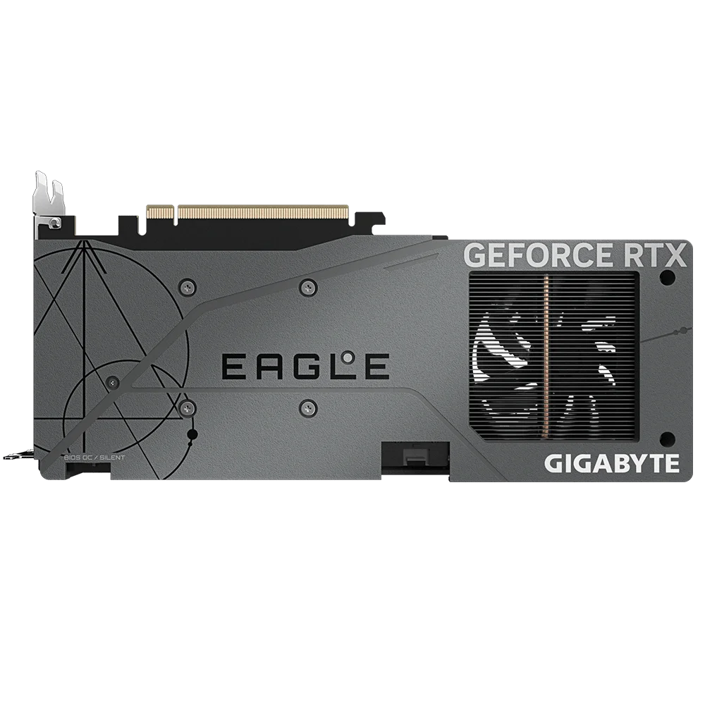 GIGABYTE RTX 4060 EAGLE OC Graphics Card, 8GB GDDR6 128 bit Memory, 2505 MHz Core Clock, 3072 CUDA Cores | GV-N4060EAGLE OC-8GD