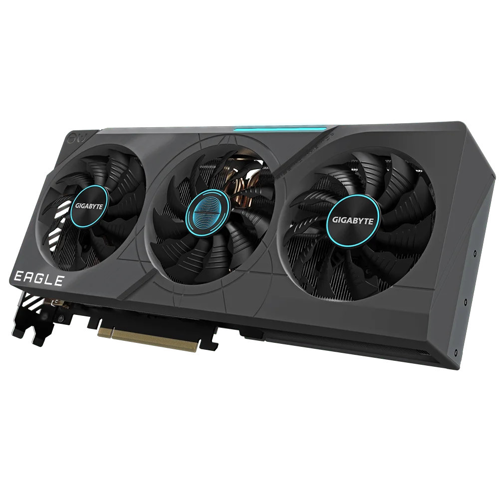 Gigabyte RTX 4070 Ti EAGLE OC Graphics Card, 12GB GDDR6X 192 bit Memory, 7680 CUDA Cores, PCI-E 4.0 | GV-N407TEAGLE OC-12G