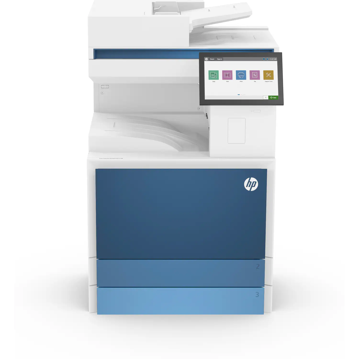 HP Color LaserJet Managed MFP E786DN,Print speed up to 30 ppm