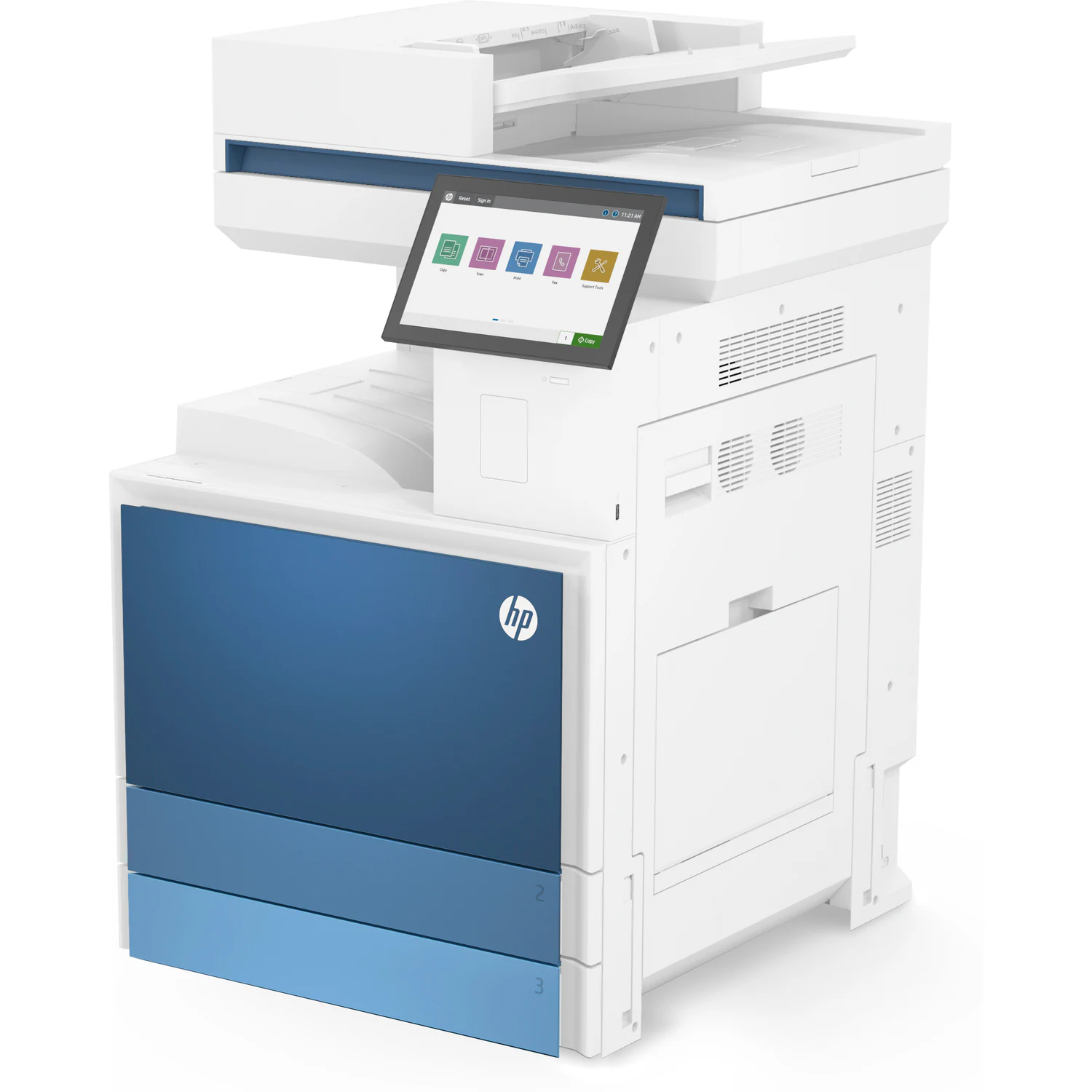 HP Color LaserJet Managed MFP E786DN,Print speed up to 30 ppm