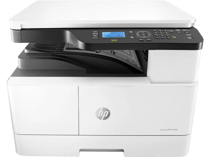 HP LaserJet MFP M438n A3 Monochrome Printer, Print, Copy, Scan, up to 24 ppm, Up to 1200 x 1200 dpi | 8AF43A