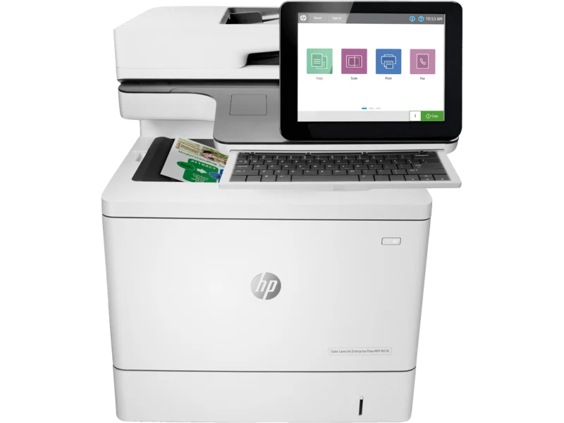 HP Color LaserJet Enterprise Flow MFP M578c, Print, copy, scan, fax, up to 38 ppm | 7ZU87A