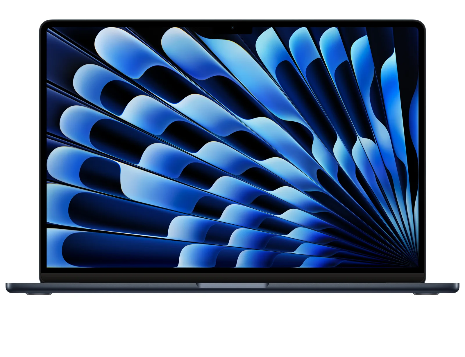 Apple MacBook Air 15 M3 chip with 8 Core CPU and 10 Core GPU, 24GB, 512GB SSD, 15.3-inch Liquid Retina display, Magic Keyboard with Touch ID - Midnight | MC9L4LL/A