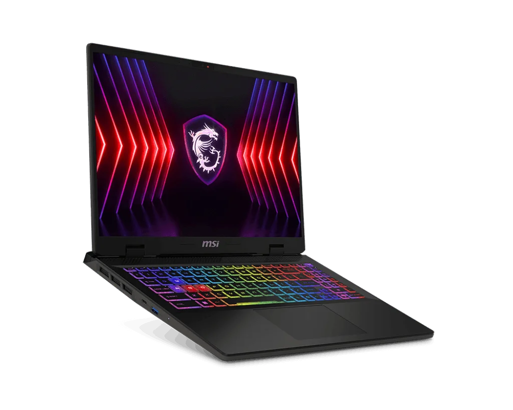 MSI SWORD 16 HX B14VEKG Intel Core i7 14650HX, 16GB RAM, 1TB SSD, 16"FHD+ 144Hz, 6GB NVIDIA RTX4050, Win 11 Home, Eng-Arab Keyboard, Cosmos Gray | 9S7-15P214-802