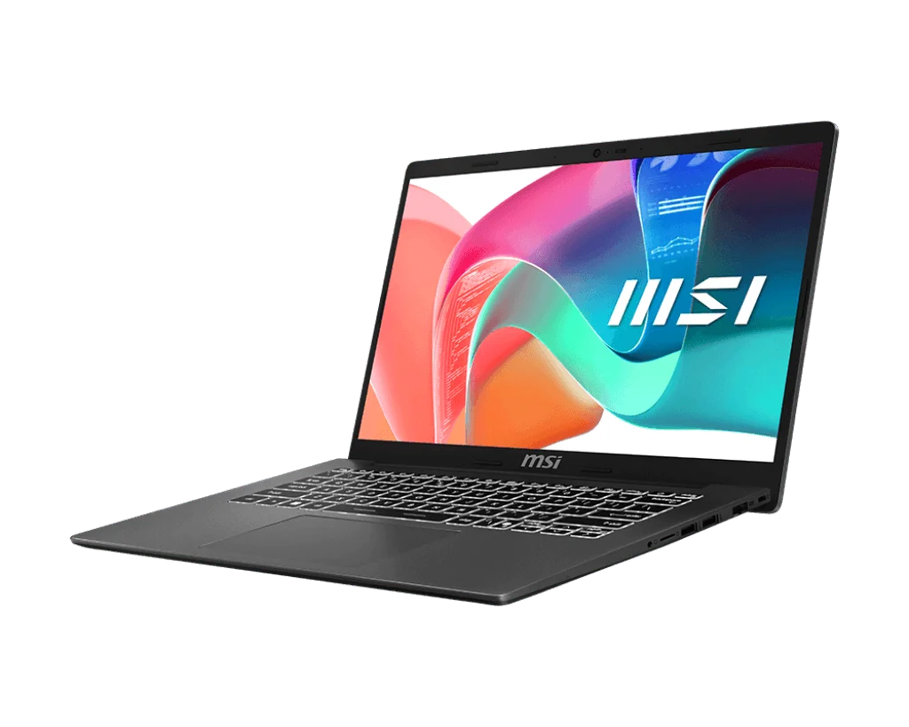 MSI MODERN 14 F13MG Intel Core i7 1355U, 16GB RAM, 512GB SSD, 14" FHD, Intel Graphics, Win 11 Home, Eng-Arab Keyboard, Grey | 9S7-14S121-051