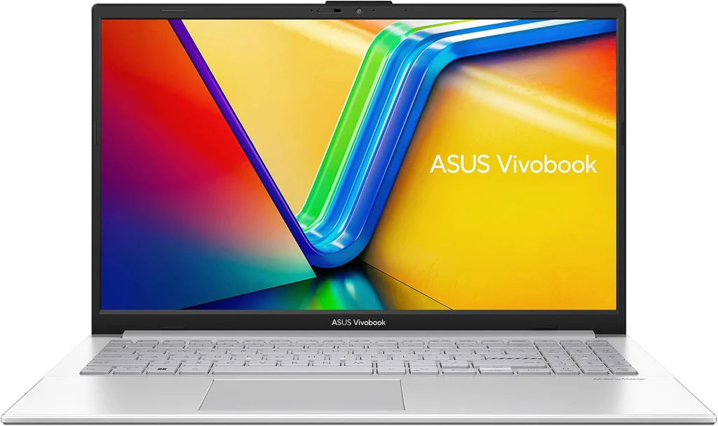 ASUS VIVOBOOK GO 15 Intel Core i3 N305, 8GB RAM, 256GB SSD, 15.6" FHD, Intel IRIS Graphics, Win 11 Home, Eng-Arab Keyboard, Silver