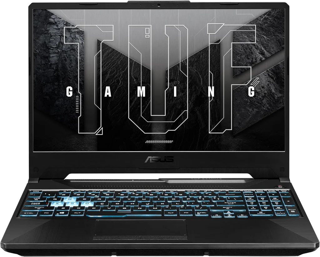 ASUS TUF GAMING A15 AMD Ryzen 7 7435HS, 8GB RAM, 512GB SSD, 15.6" FHD 144HZ, 4GB NVIDIA GeForce RTX 2050, Win 11 Home, Eng-Arab Keyboard, Black | FA506NFR-HN004W