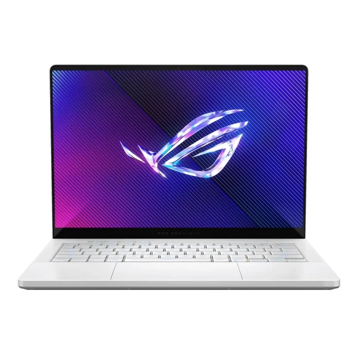 ASUS ROG Zephyrus G14 AMD RZYEN R7 8845HS, 32GB RAM, 1TB SSD, 14" OLED 3K 120Hz, 6GB NVIDIA RTX 4050, Win11 Home, Eng-Arab Keyboard, White | GA403UU-OLED7132W