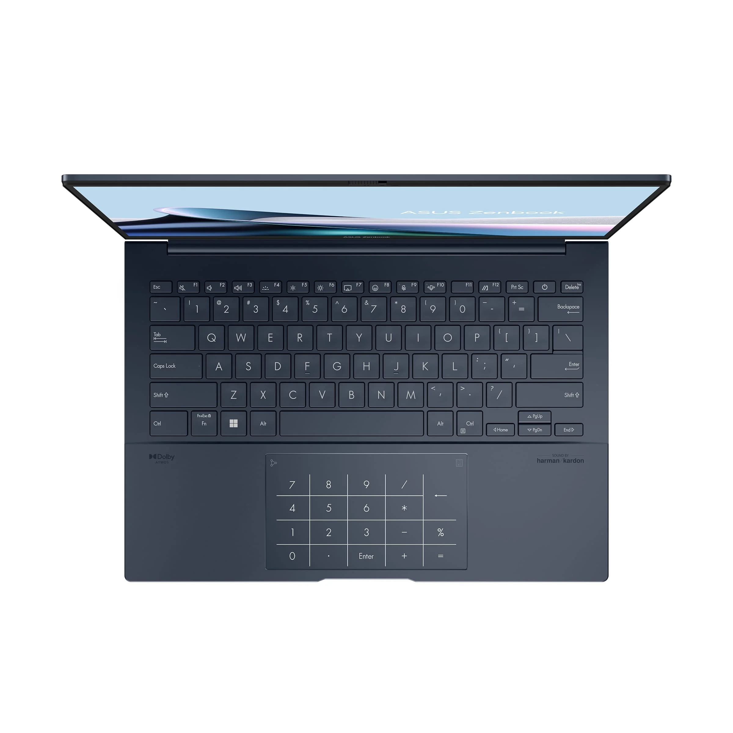 ASUS Zenbook 14 OLED Intel Core Ultra 9 185H 2.3GHz, 16GB RAM, 1TB SSD, 14.0" OLED 3K Touch Screen, Intel Arc Graphics, Win11 Home, Eng-Arab Keyboard, Blue | UX3405MA-OLED9B