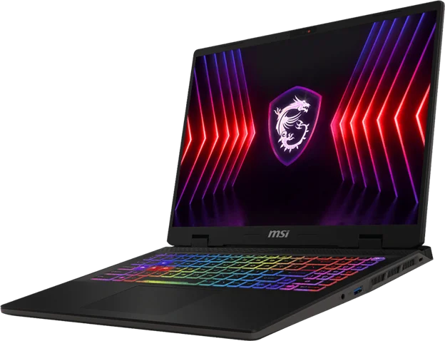 MSI SWORD 16 HX B14VFKG Intel Core i7 14700HX, 16GB RAM, 1TB SSD, 16"FHD+ 144Hz, 8GB NVIDIA RTX4060, Win11 Home, Eng-Arab K/B, Cosmos Gray | 9S7-15P214-030