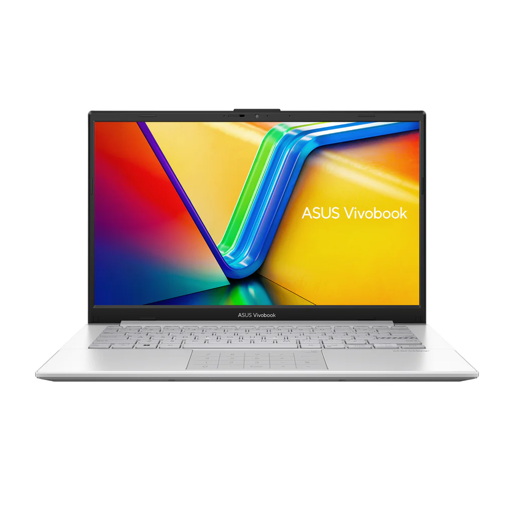 ASUS VIVOBOOK GO 14 Intel Core i3 N305, 8GB RAM, 512GB SSD, 14" FHD, Intel IRIS Graphics, Win11 Home, Eng-Arab Keyboard, Silver | E1404GA-NK004W