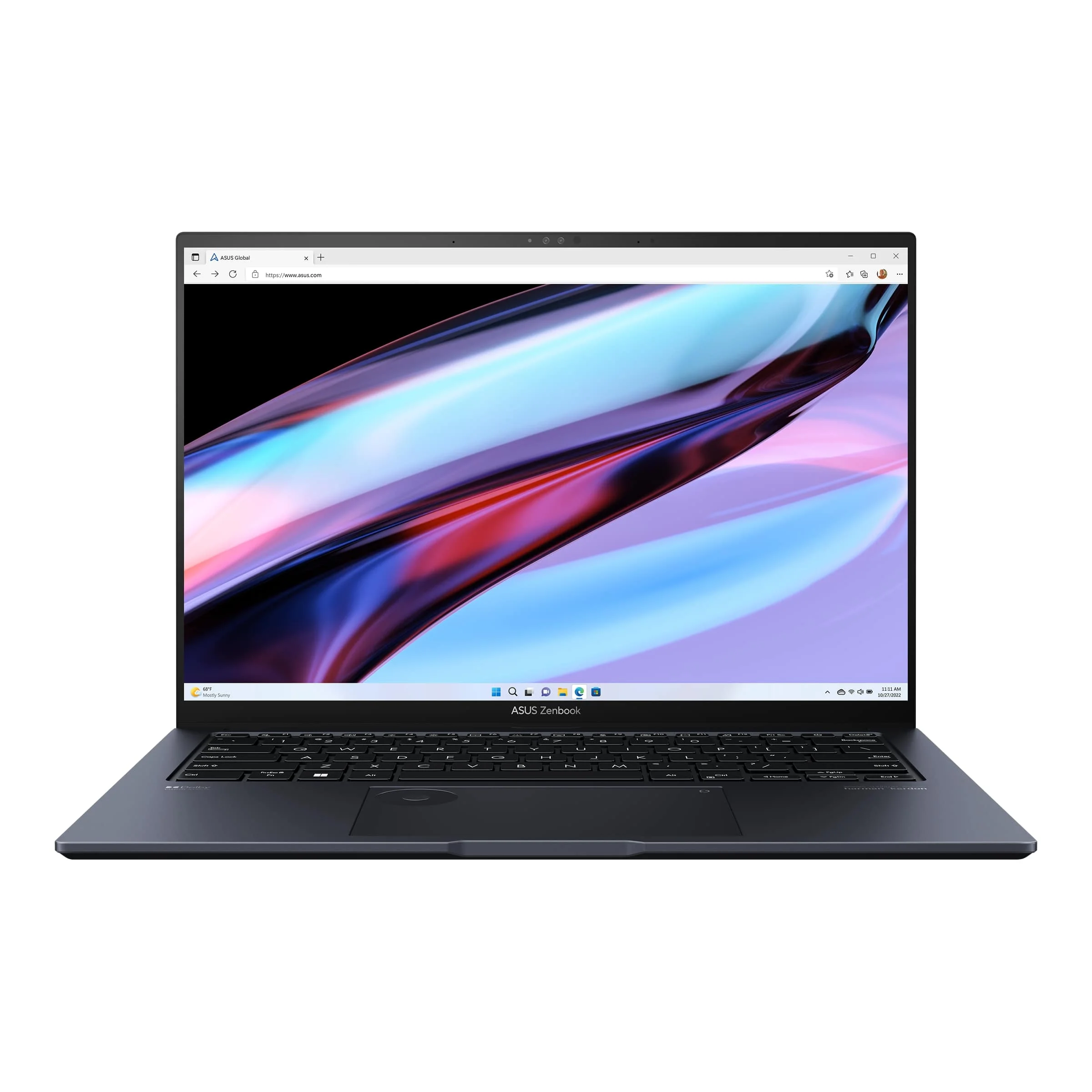 ASUS Zenbook Pro 14 OLED Intel Core i9 13900H, 32GB RAM, 1TB SSD, 14.5"OLED 2.8K (2880x1800) 120Hz, 8GB NVIDIA RTX4060, Win11 Home, Eng-Arab Keyboard, Black | UX6404VV-OLEDI91W