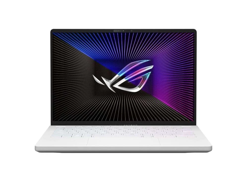 ASUS ROG ZEPHYRUS G14 AMD RYZEN 7 6800HS, 16GB RAM, 512GB SSD, 14" FHD+ 120HZ, 8GB AMD RX6700S, Win11 Home, Eng-Arab K/B, White Anime Matrix | GA402RJ-L4211W