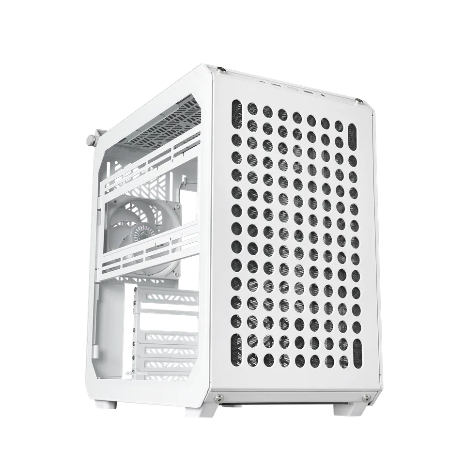 Cooler Master  QUBE 500 Flatpack  Mid-Tower ATX Computer Case - White | Q500-WGNN-S00