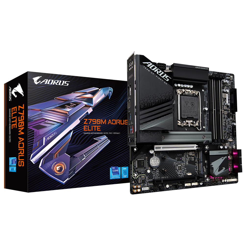 GIGABYTE Z790M AORUS ELITE LGA1700 mATX Motherboard | Z790M-AORUS-ELITE