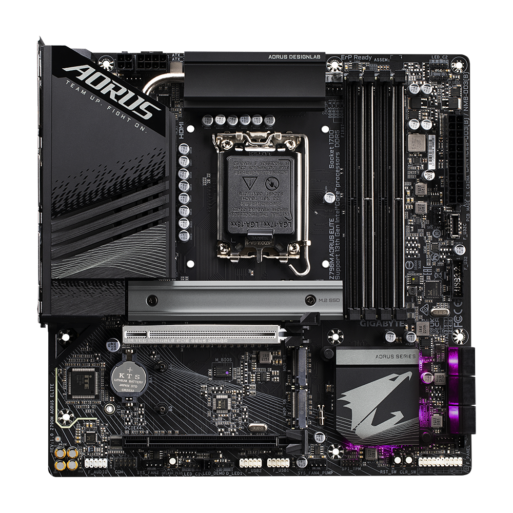 GIGABYTE Z790M AORUS ELITE LGA1700 mATX Motherboard | Z790M-AORUS-ELITE