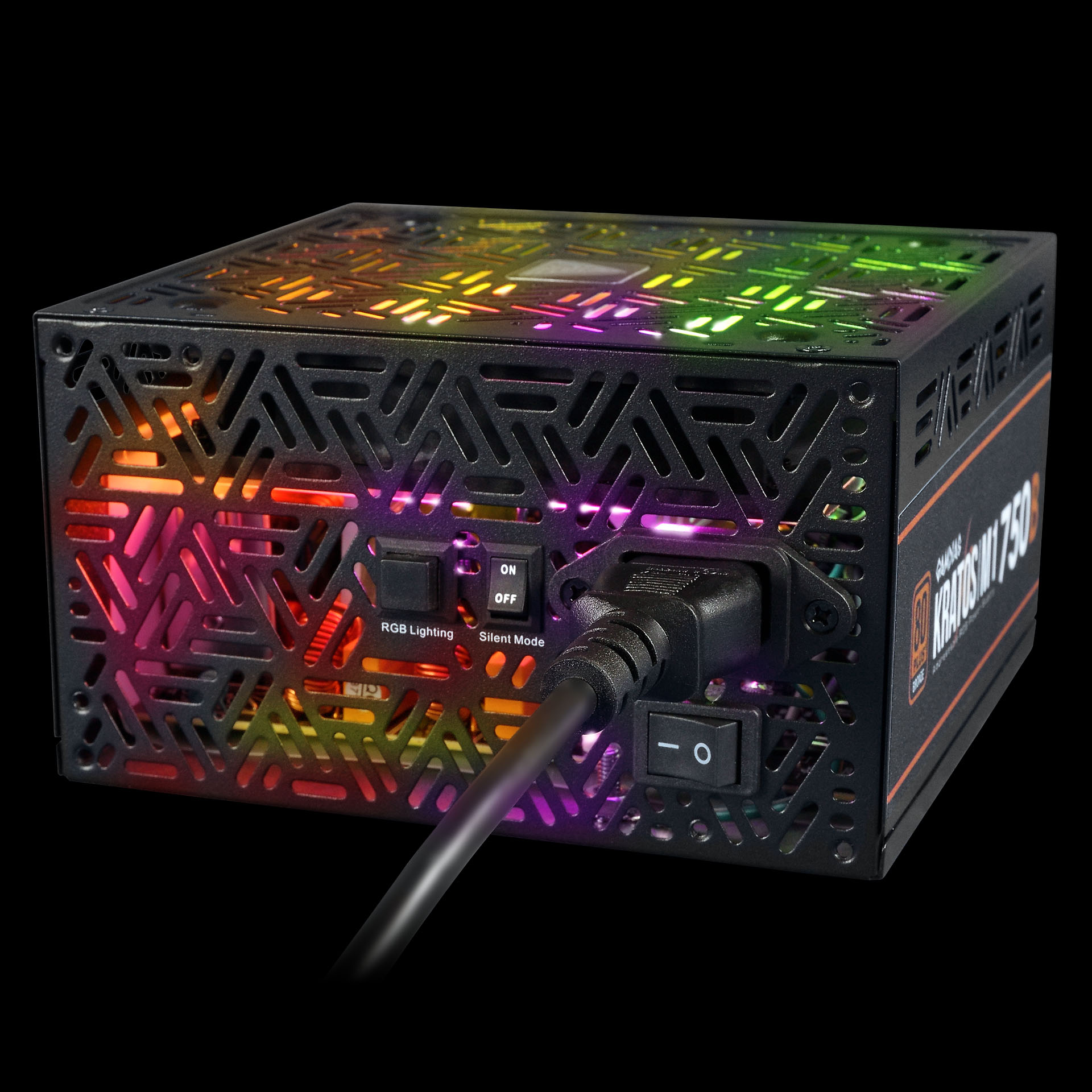 Gamdias KRATOS M1-750B 750W PSU ,Meets 80 PLUS Bronze Efficiency Supports Motherboard Sync Functionality