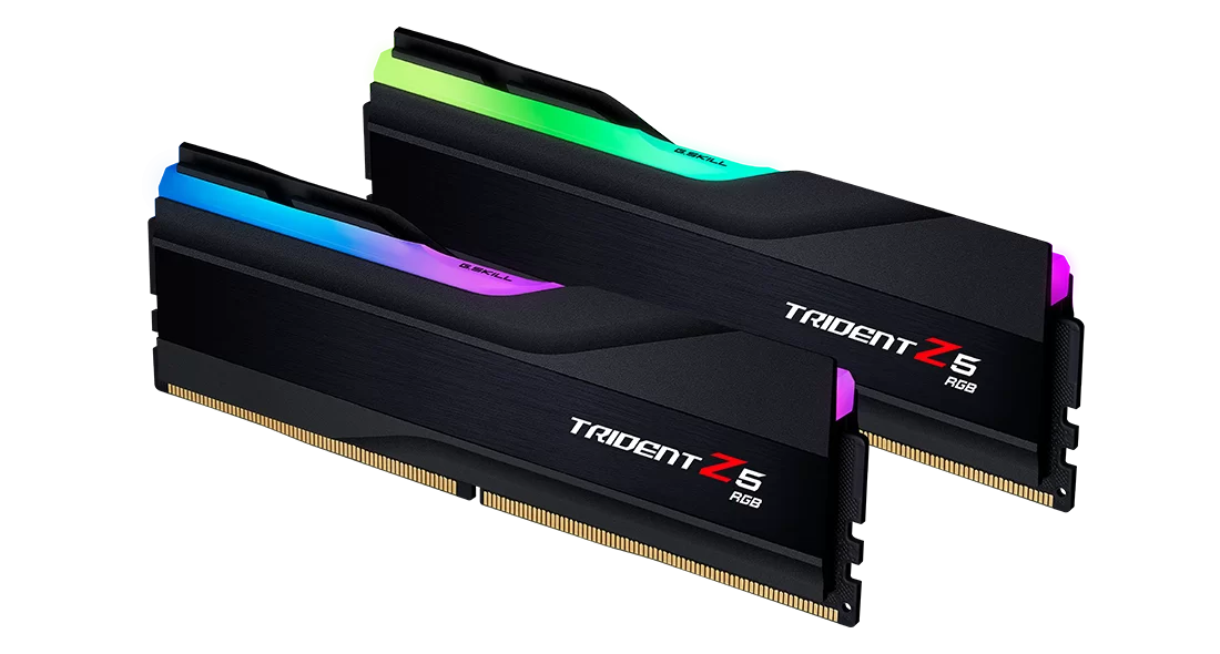 G.SKILL rident Z5 RGB 64GB (2x32GB) DDR5-6000 CL32-38-38-96 1.40V Intel XMP | F5-6000J3238G32GA2-TZ5RK