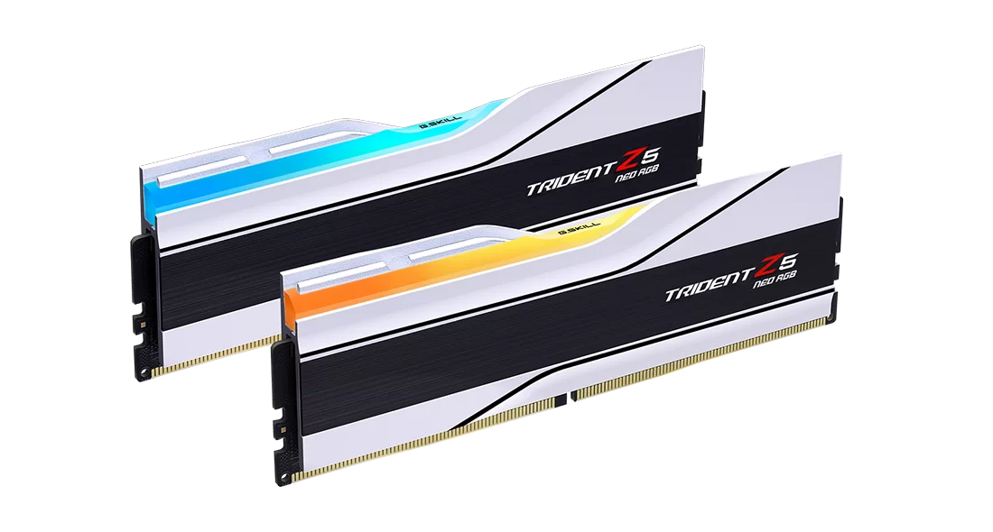 G.SKILL Trident Z5 Neo RGB 64GB (2x32GB) DDR5-6000 CL30-36-36-96 1.40V AMD EXPO | F5-6000J3036G32GX2-TZ5NRW