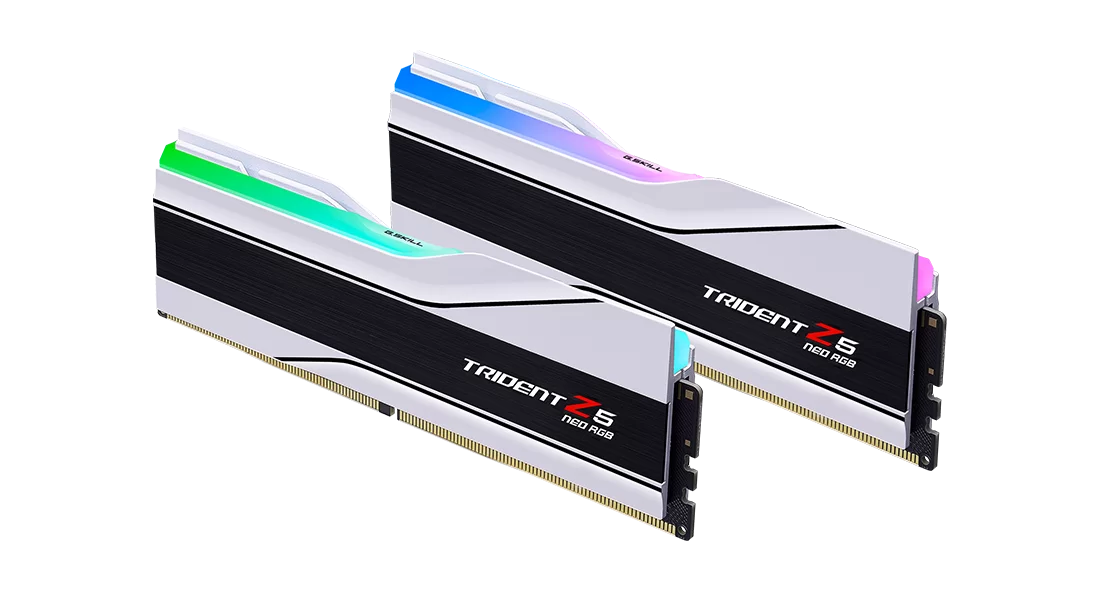 G.SKILL Trident Z5 Neo RGB 64GB (2x32GB) DDR5-6000 CL30-36-36-96 1.40V AMD EXPO | F5-6000J3036G32GX2-TZ5NRW