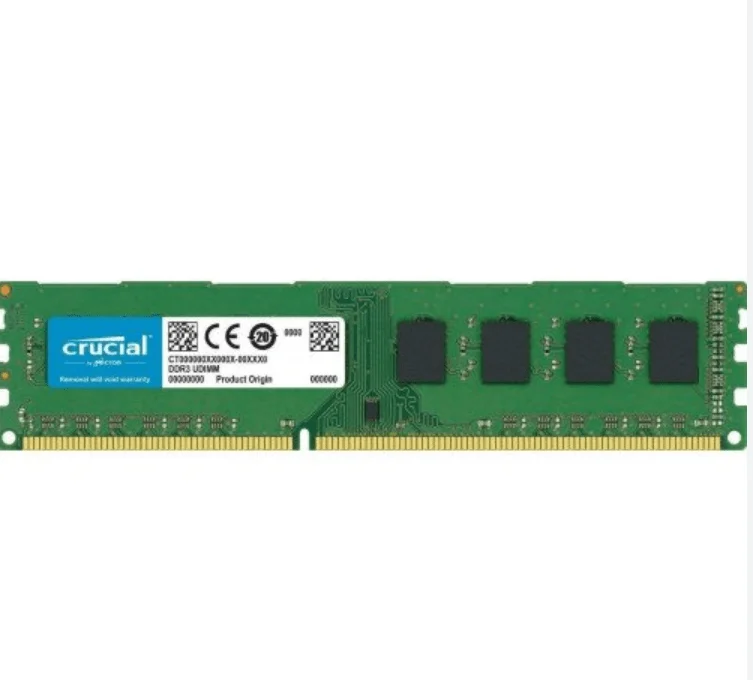 Crucial 8GB DDR3 1600 MHz PC3 Desktop Memory