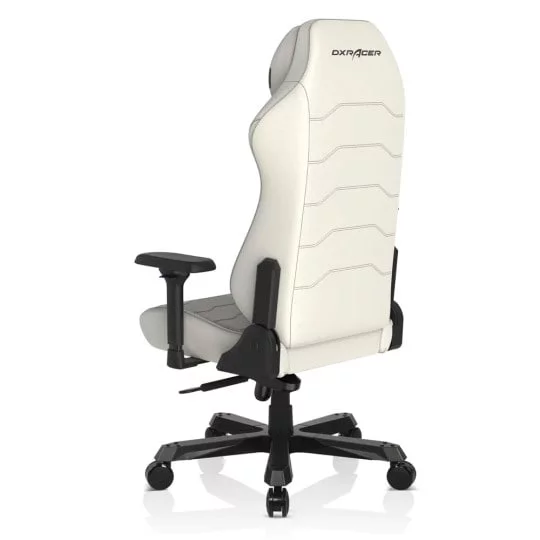 DXRacer Master Series Gaming Chair -White Adjustable Headrest , 4D Lumbar Support , Cold-cure Foam , Replaceable Mesh Cushion ,135° Back Recline  Modular Design | MAS-I238S-W-A3