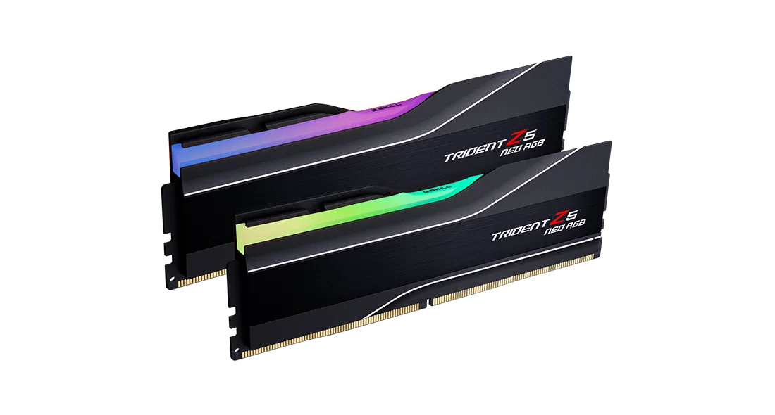 G.Skill Trident Z5 Neo RGB 32GB (2x16GB) DDR5-6400 CL32-39-39-102 1.40V AMD EXPO | F5-6400J3239G16GX2-TZ5NR