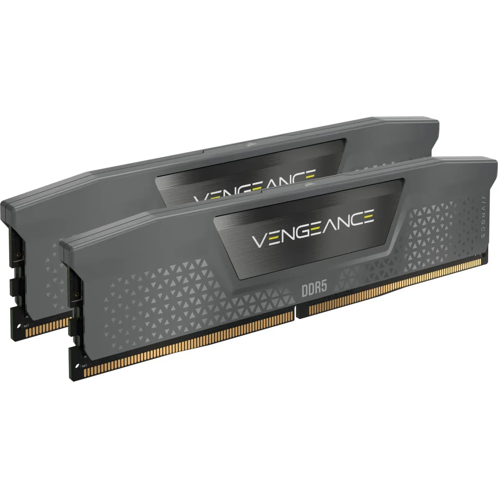 Corsair VENGEANCE 32GB (2x16GB) DDR5 DRAM 6000MT/S CL30 AMD EXPO & Intel XMP Memory – Black | CMK32GX5M2B6000Z30