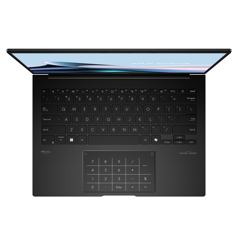 ASUS Zenbook 14 OLED AMD Ryzen 7 8840HS, 16GB RAM, 1TB SSD, 14.0" FHD OLED, AMD Radeon Graphics, Win11 Home, Eng-Arab Keyboard, Black | UM3406HA-OLEDR7W